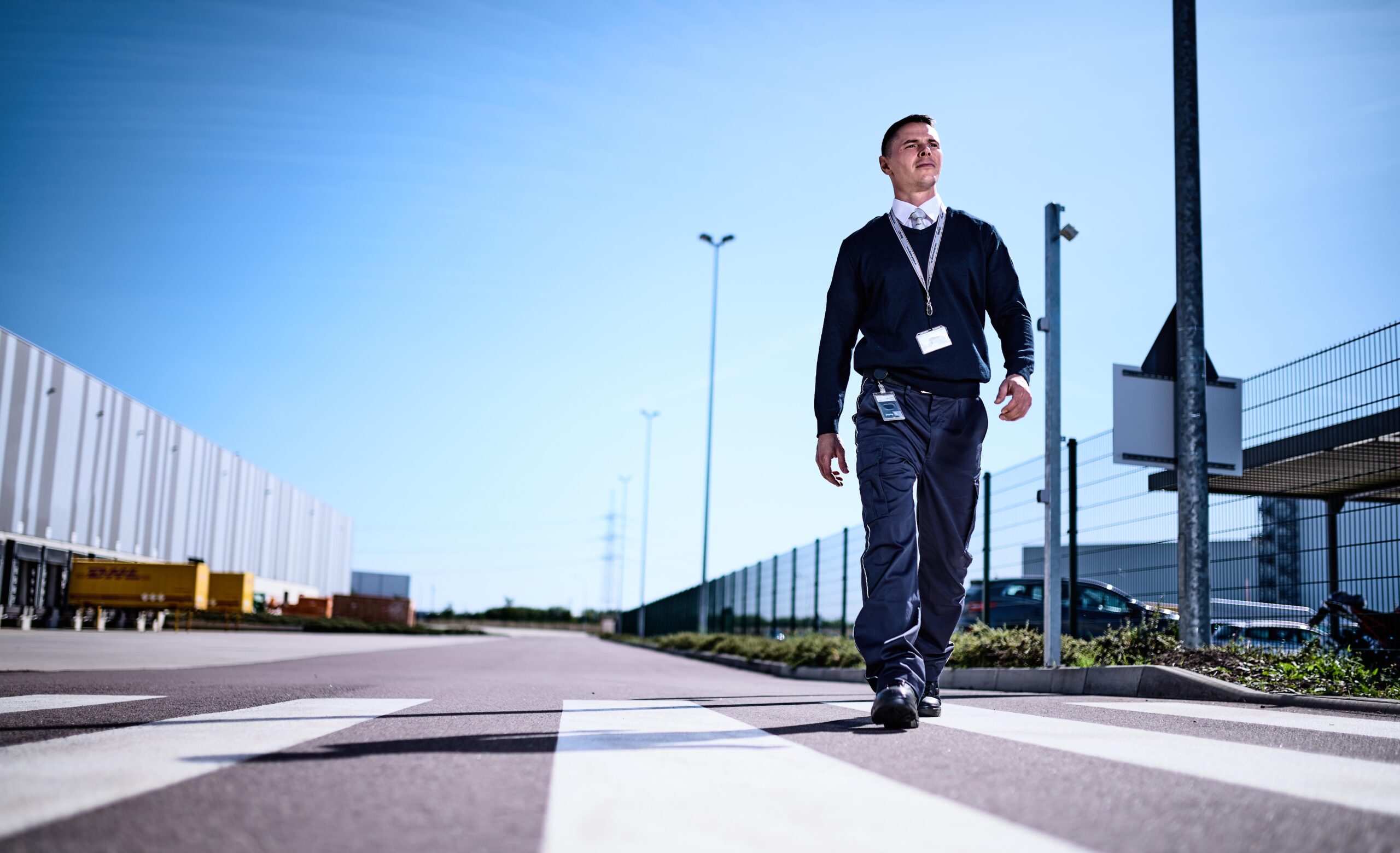 CIBORIUS employees on a tour of inspection