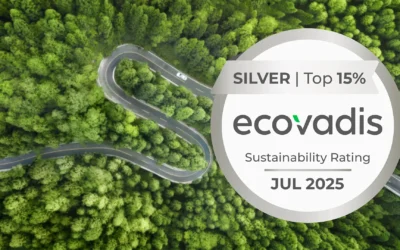 EcoVadis-Ranking – Wir sind unter den Top 15 %